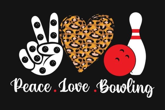 Bowling Strike Sport SVG Vector T-shirt