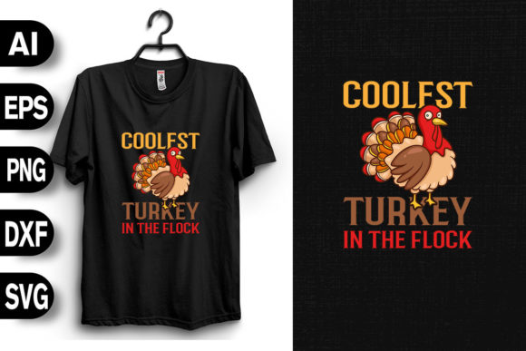 Coolest Turkey in the Flock Graphics