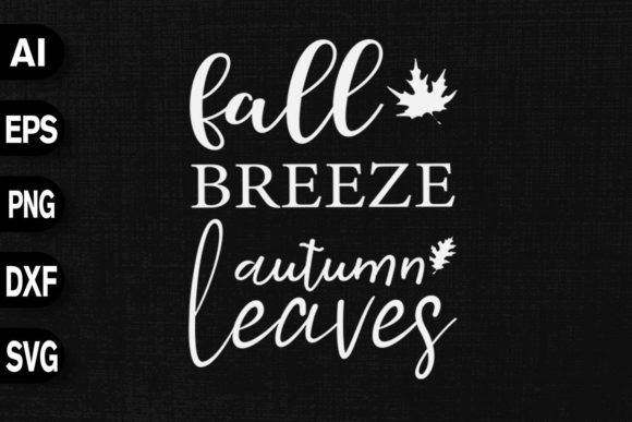 Fall Breeze Autumn Leaves Graphics