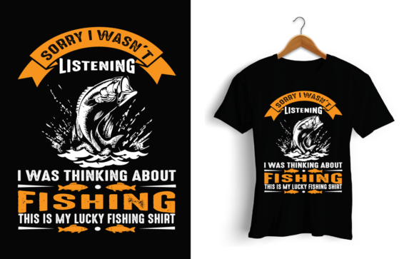 Fishing T-Shirts Design Graphics and Print Templates