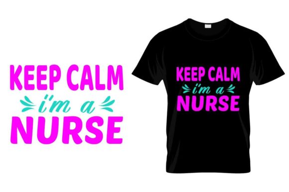 Nurse T Shirt Template: Graphics and Print Templates